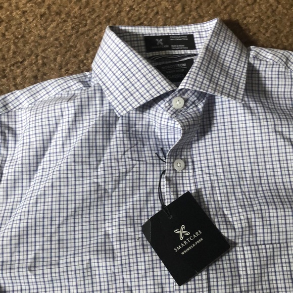 Nordstrom classic Men’s button down collar shirt - Picture 2 of 2